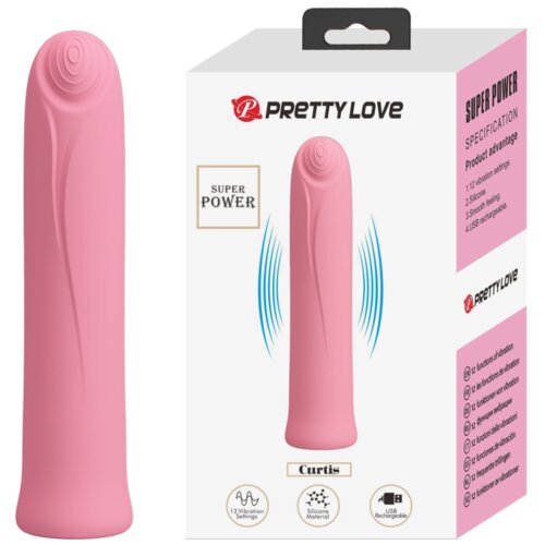 Pretty Love 2024 Mini Vibrator Pretty Love Curtis Pink Cene