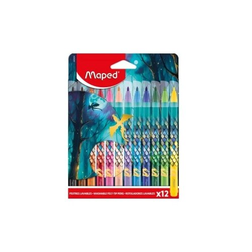 Maped Flomasteri &amp;scaron;kolski Dragon 12/1 Slike