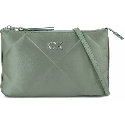 Calvin Klein Ročna torba Re-Lock Quilt Crossbody - Satin K60K611299 Sea Spray LKG