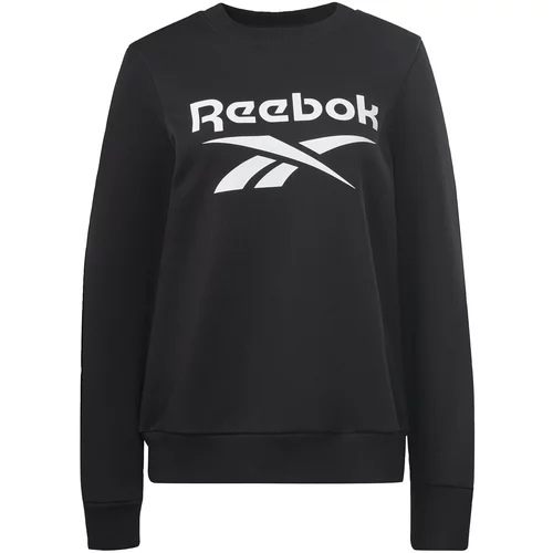 Reebok Sport Sportska sweater majica crna / bijela