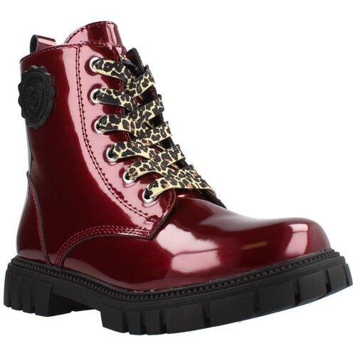 Conguitos &amp;Scaron;kornji Cosh244018 Military Boots Patent Bordo Slike