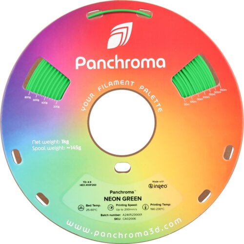 Polymaker Panchroma&amp;trade; PLA Neon Green Slike
