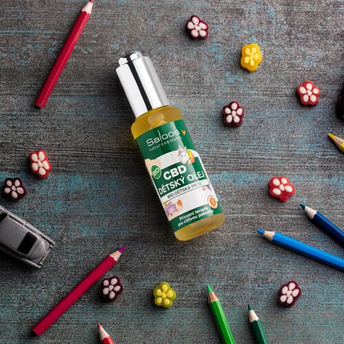 Saloos CBD umirujuće ulje za djecu 50 ml Slike