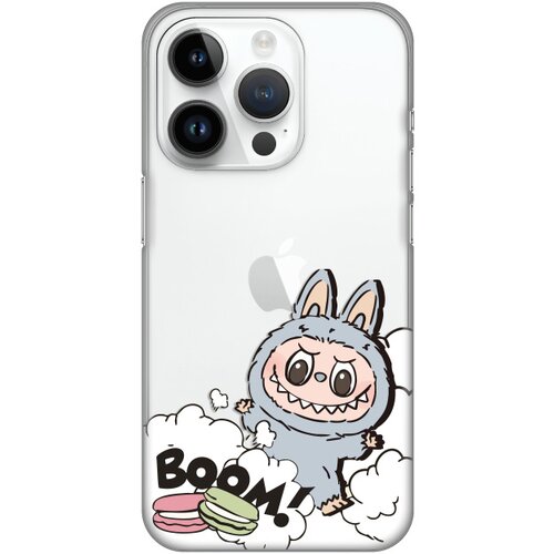  Maska za iPhone 14 Pro 6.1 La Bubu Macaron Silikonska Print Skin Cene