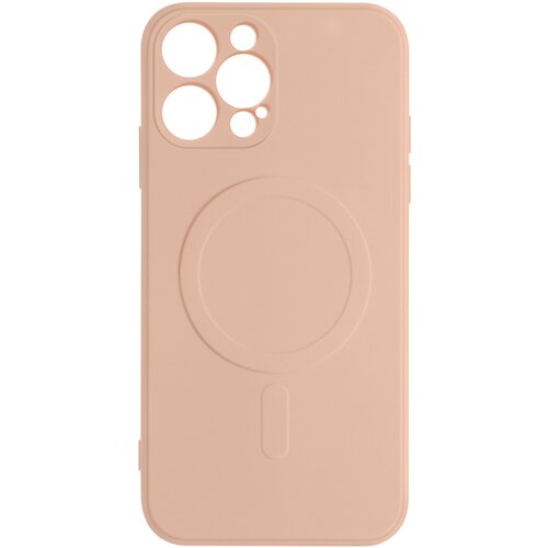 AVIZAR Ovitek Magsafe za iPhone 12 Pro Max, silikonski, fleksibilen notranji mehak ovitek Mag Cover - roza, (20714902) Slike