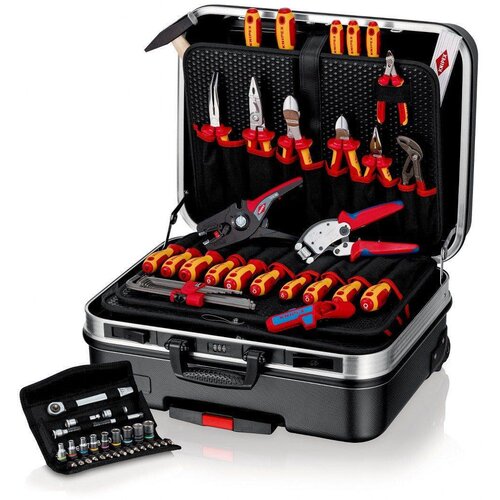 Knipex 00 21 06 električar, obrtnik kovčeg za alat, opremljen (š x v x d) 430 x 280 x 515 mm Cene