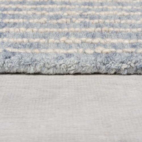 Flair Rugs Svetlo modra ročno tkana volnena preproga 120x170 cm Memphis Wool &amp;ndash; Slike