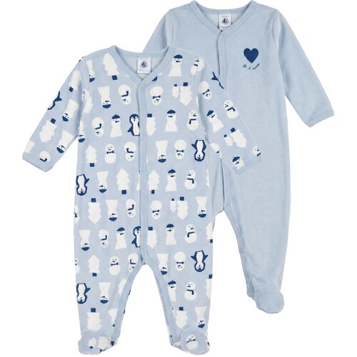 Petit Bateau DORS BIEN X 2 Plava Slike