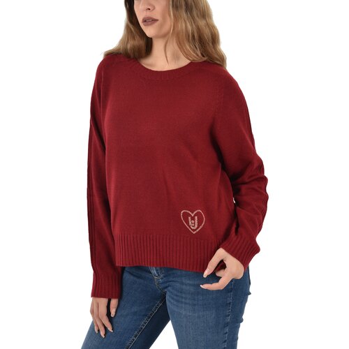 Liu Jo Puloverji MF5444MS76L Rdeča Cene
