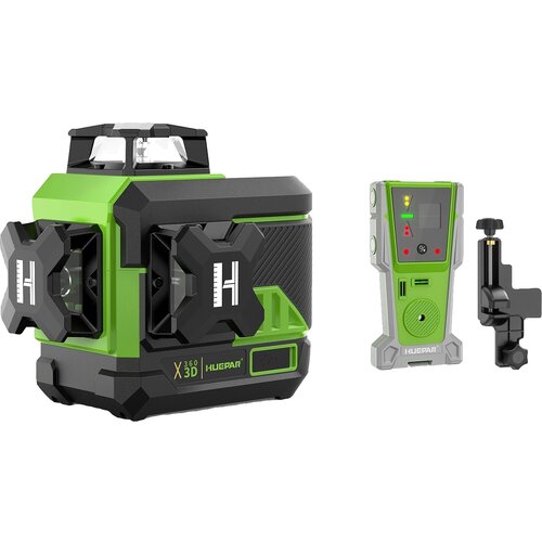 HUEPAR 3D laserska raven, Bluetooth povezljivost, funkcija daljinskega upravljanja, Z03CG-SET-2, (5000236941) Cene