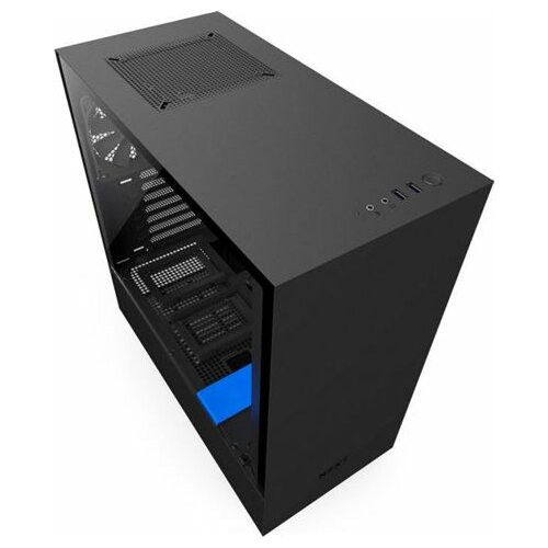 NZXT H500 crno plavo (CA-H500B-BL) kućište za računar Slike