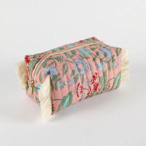 BE CUTE neseser sa resama, roze 21x11x9cm Cijene