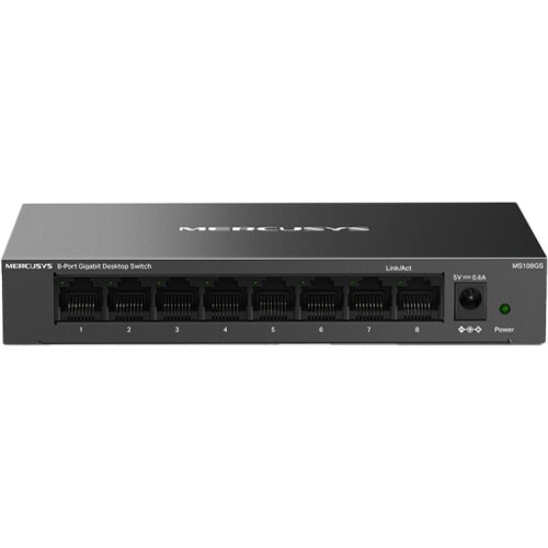  SWITCH MERCUSYS MS108GS 8-Port Gigabit Desktop Switch, Desktop Steel Case Cijene