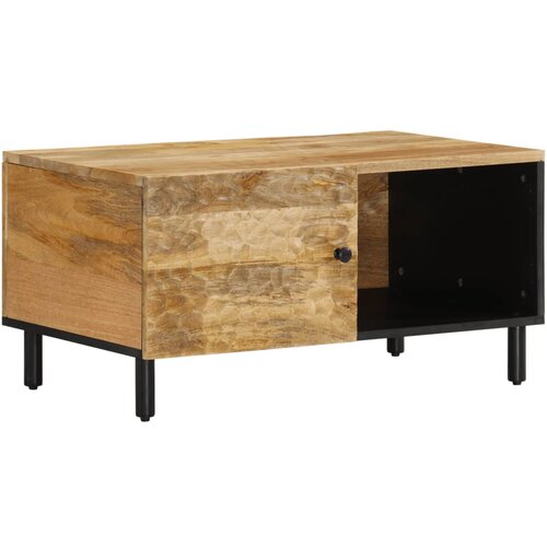 vidaXL Klubska mizica 80x50x40 cm trden mangov les Cene
