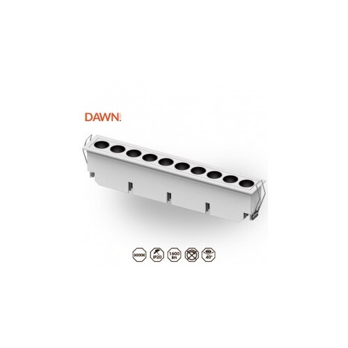 Dawn led svetiljka FGL10 24W 3000K 40&amp;deg; bela Slike