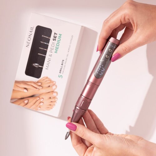 NeoNail Nail Drill Pen brusilnik za nohte Pink 1 kos Slike