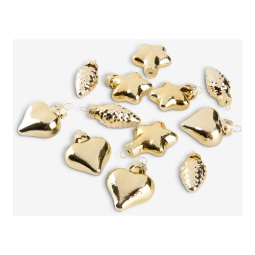  Christmas bauble gold Slike