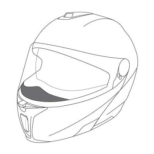 Agv usmerivač vazduha sportmodular crn Cene