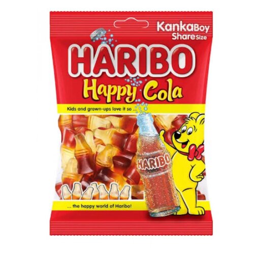 Haribo Bombone gumene Happy Cola 80g Slike