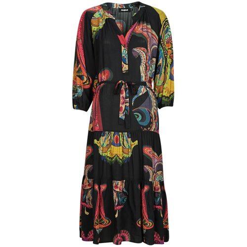 Desigual Dolge obleke ODYSSEY Črna Cene