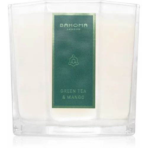 Bahoma London Octagon Collection Green Tea & Mango mirisna svijeća 180 g