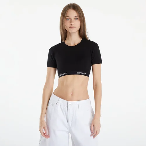 Carhartt WIP W' Script Crop Top Black