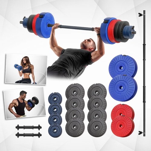 IRON SPORT set tegova, 98kg i 2+1 šipka Cene