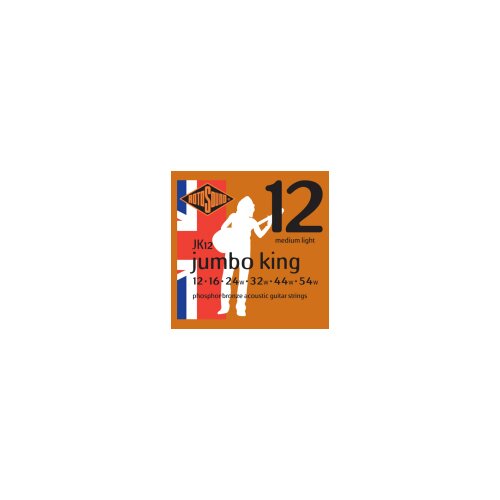 Rotosound Jumbo King Žice za akustičnu gitaru 12-54 - JK12 Slike