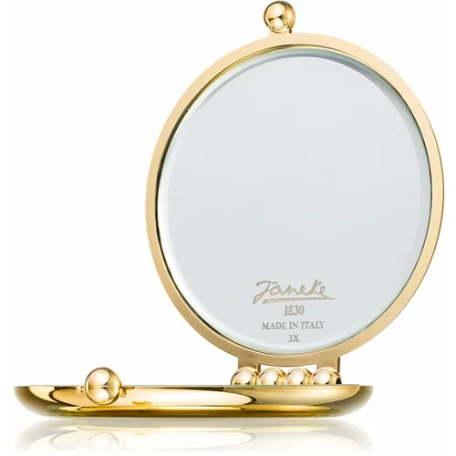 Janeke Gold Line Golden Double Mirror kozmetičko ogledalce Ø 65 mm 1 kom