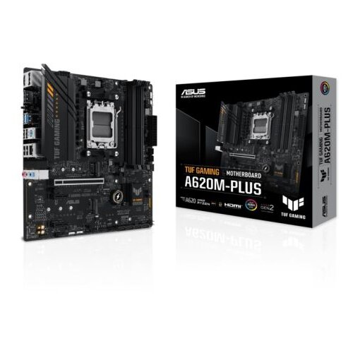 Asus MB TUF A620M-PLUSAMD A620, AM5, micro ATXPCIe 4.0, 2x DP, HDMI, 4xDDR5, 2x M.2 Cijene