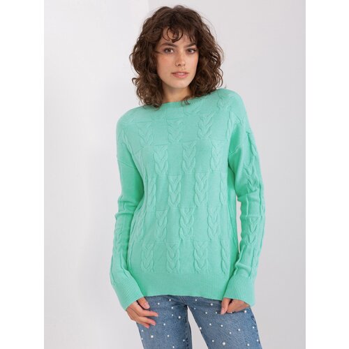 Wool Fashion Italia Sweater-AT-SW-2340.10-mint Cene