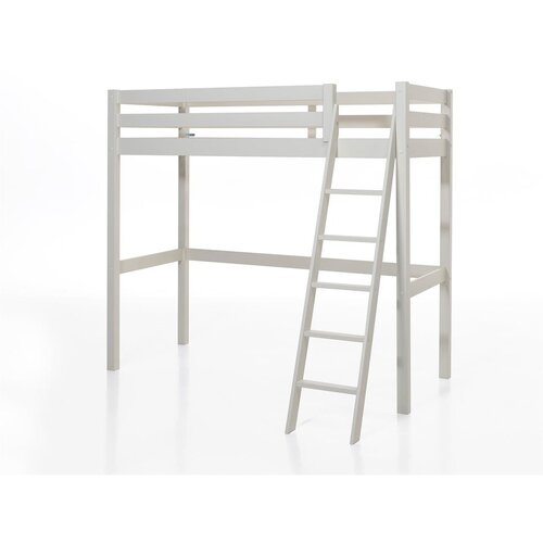 Vipack bijeli dječji krevet s ljestvama Pino, 90 x 200 cm Slike