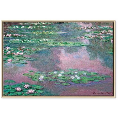  Slika - Claude Monet &ndash; Water Lilies 90x60 U prirodnom drvenom okviru Cijene