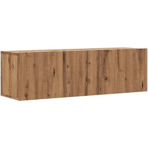 Maison Chic Stenska TV omarica - TV stojalo - Televizijska omarica artisan hrast 100x30x30 cm inženirski les, (21700362) Slike