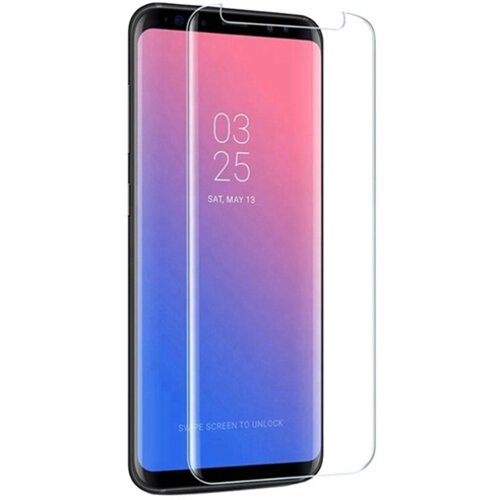 Premium Za&amp;scaron;čitno kaljeno steklo full screen z uv premazom in lučko za huawei p40 pro Slike