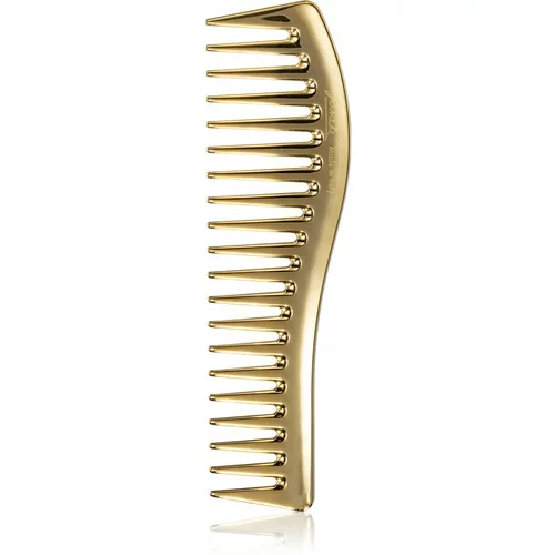 Janeke Gold Line Wavy Comb for Gel Application glavnik za lase za nanašanje gelastih izdelkov 18,5 x 5 cm