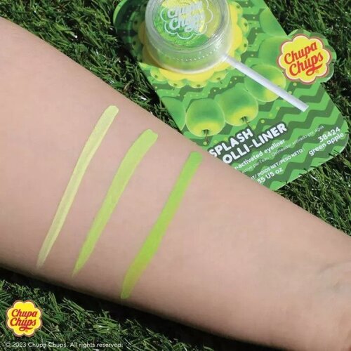 Rude Cosmetics ajlajner u boji chupa chups splash lolli-liner green apple 10g Slike