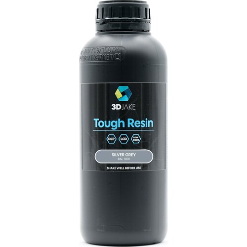 3DJAKE Tough Resin Silbergrau - 1.000 g Slike