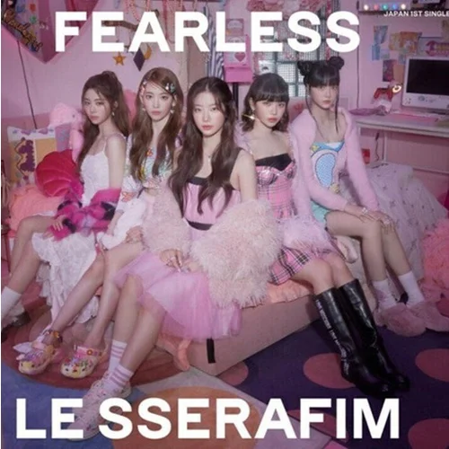 Le Sserafim Fearless (Limited Edition B) (CD + DVD)