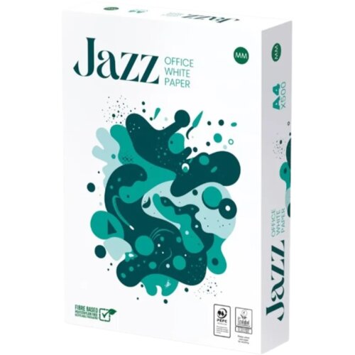  Fotokopir papir Jazz, A4, 75 g/m&amp;sup2;, 500 komada Slike