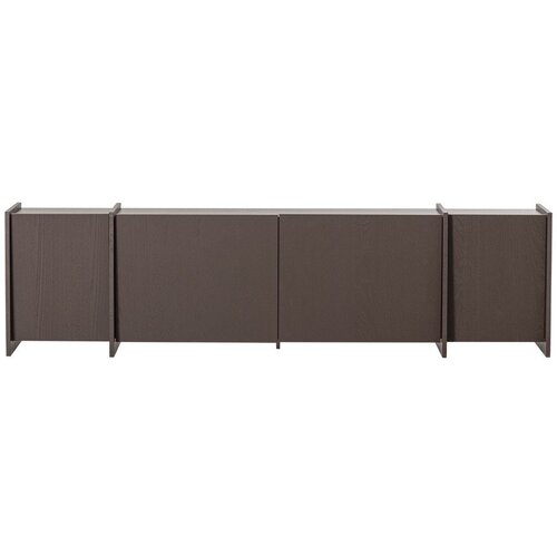 WOOOD Tamno smeđa TV komoda u dekoru jasena 200x53x44 cm Brock &ndash; Cijene