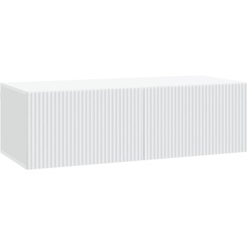 vidaXL TV ormar za zid Zidne Bijela 98 x 41 x 30 cm Konstruirano drvo - Bijela 98 x 41 x 30 cm Cijene