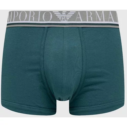 Emporio Armani Underwear Bokserice za muškarce, boja: zelena
