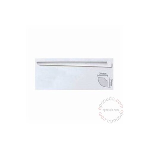 Decosa ukrasni profil gipsani malter h15 20/20mm kom=2m pak=150kom Slike