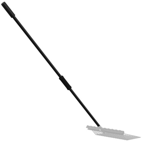 VidaXL Dr&amp;scaron;ka za vile &amp;Oslash; 3,5 x 127,5 cm crna čelična Slike