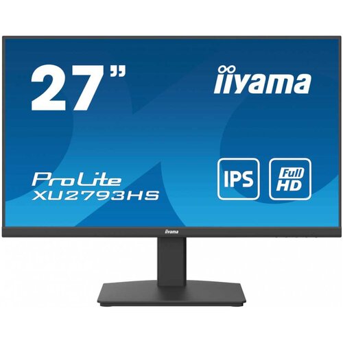 Iiyama ProLite XU2793HS-B6 - 1920x1080 100Hz IPS 250 cd/m2 1000:1 1ms HDMI DisplayPort zvočniki FreeSync srgb96%, (21563877) Cene