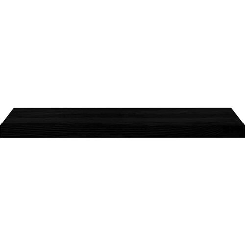 VidaXL Prozorske klupice 2 kom tamnosmeđe 80x25x2 cm masivne hrast Slike