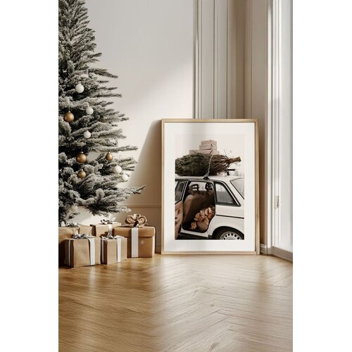 Wallity Uokvirena slika Nwyearsngmdl74, 33x48 cm Cijene