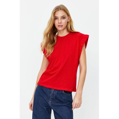 TRENDYOLMILLA Ženska majica TWOSS20TS0021, Crvena Cene