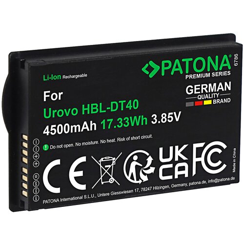 Patona Baterija za Urovo DT40, 4500 mAh Cene